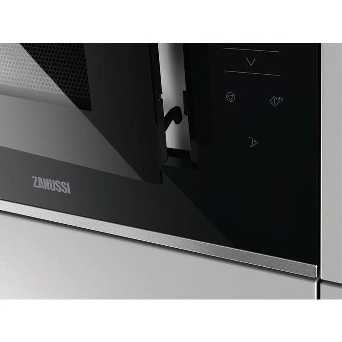 Zanussi 26L Integrated Microwave - Black & Stainless Steel | ZMBN4SX